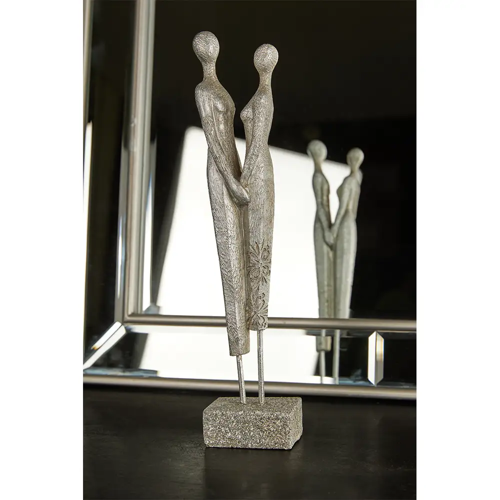 LIBERTA ENSEMBLE ΔΙΑΚΟΣΜΗΤΙΚΗ ΦΙΓΟΥΡΑ 8x5x31cm POLYRESIN ΑΣΗΜΙ