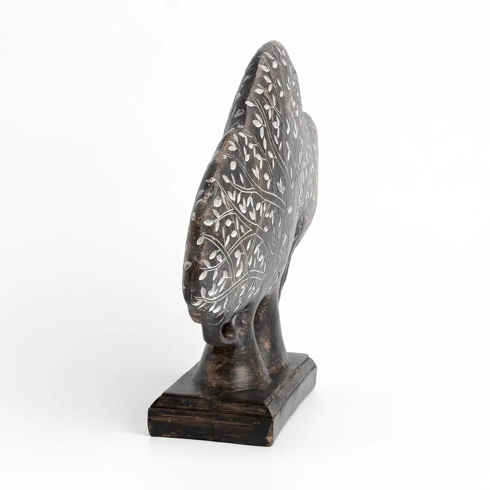 LIBERTA FORET 3 ΔΙΑΚΟΣΜΗΤΙΚΟ ΔΕΝΤΡΟ 34x9x28cm POLYRESIN ΚΑΦΕ ΜΠΕΖ