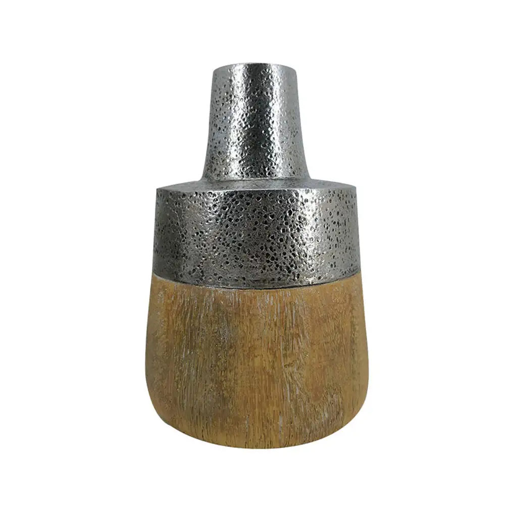 LIBERTA CHERN ΒΑΖΟ 14x14x20cm POLYRESIN ΦΥΣΙΚΟ ΑΣΗΜΙ