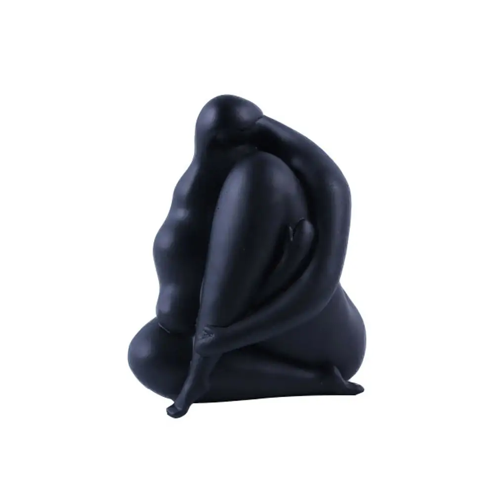 LIBERTA CHEVEU BLACK 1 ΔΙΑΚΟΣΜΗΤΙΚΗ ΦΙΓΟΥΡΑ 18x13x21cm POLYRESIN ΜΑΥΡΟ