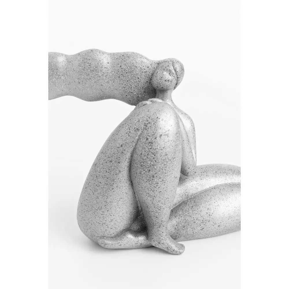 LIBERTA CHEVEU SILVER 2 ΔΙΑΚΟΣΜΗΤΙΚΗ ΦΙΓΟΥΡΑ 24x10x17cm POLYRESIN ΑΣΗΜΙ