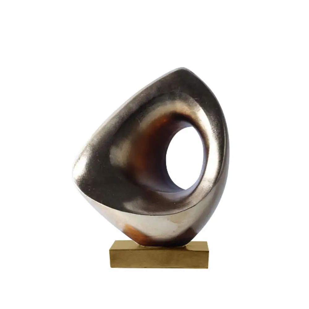 LIBERTA GASHI ΔΙΑΚΟΣΜΗΤΙΚΟ TOTEM 22x13x28cm POLYRESIN ΧΡΥΣΟ ΜΑΥΡΟ