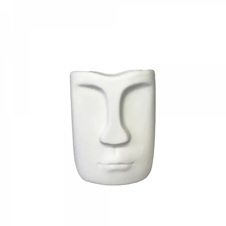 LIBERTA BARIK WHITE ΚΑΣΠΩ 10x9x13cm POLYRESIN ΛΕΥΚΟ
