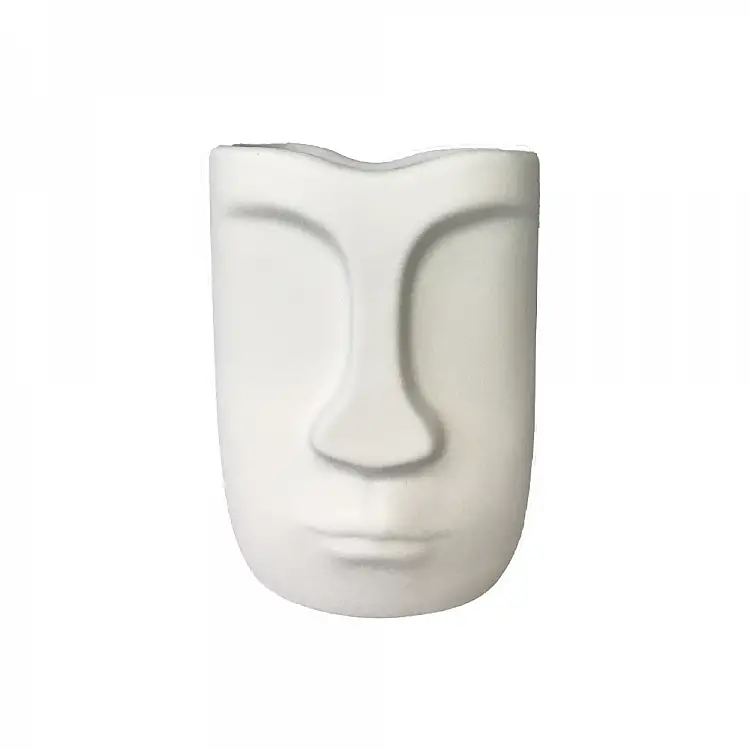 LIBERTA BARIK WHITE ΚΑΣΠΩ 13x11x17cm POLYRESIN ΛΕΥΚΟ