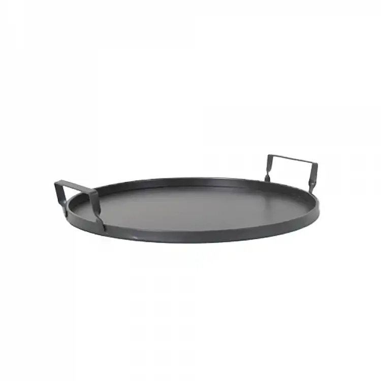 LIBERTA CART ΔΙΣΚΟΣ ΔΙΑΚΟΣΜΗΣΗΣ 37x35x6cm ΜΕΤΑΛΛΟ ΜΑΥΡΟ