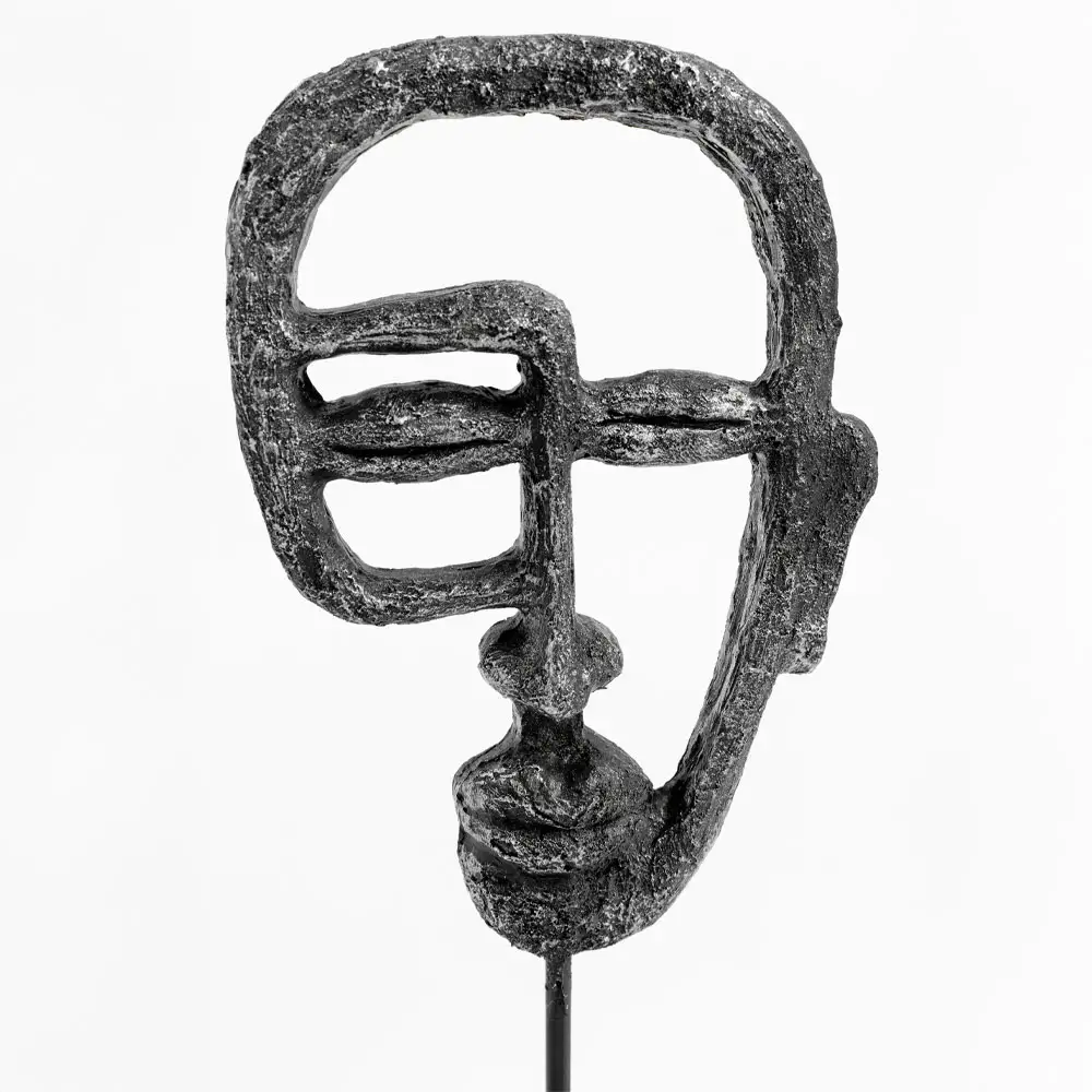 LIBERTA ACT BLACK 2 ΔΙΑΚΟΣΜΗΤΙΚΟ TOTEM 15x7x32cm POLYRESIN ΜΑΥΡΟ