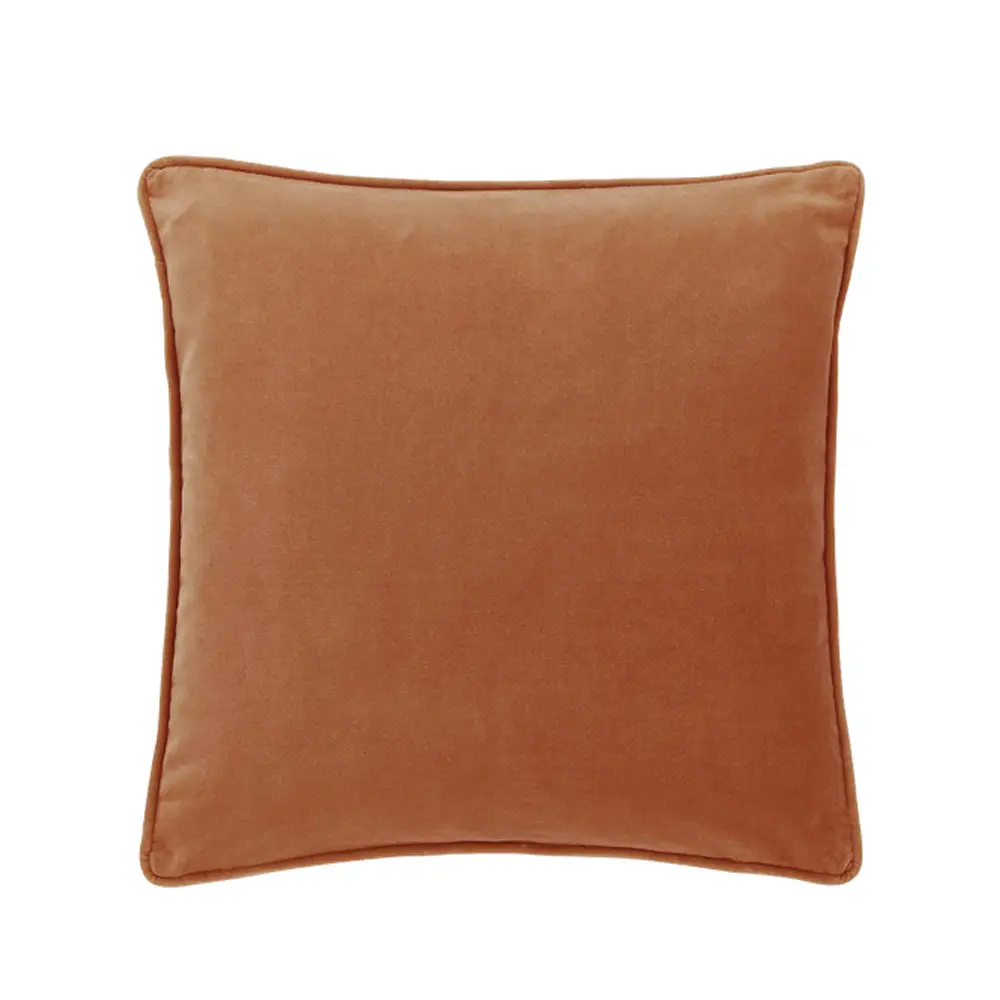 LIBERTA SIMPLY MARIET ΔΙΑΚΟΣΜΗΤΙΚΟ ΜΑΞΙΛΑΡΙ 45x45cm ΒΕΛΟΥΔΟ TERRACOTTA