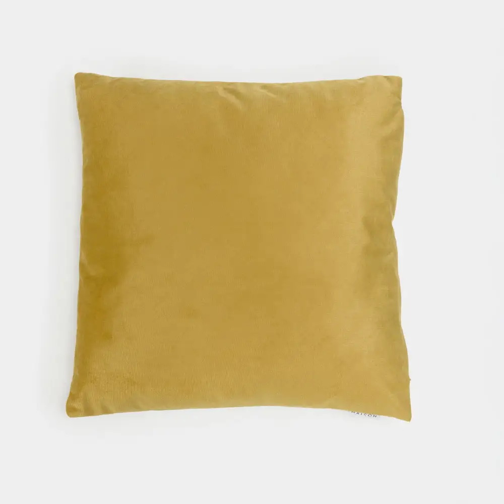 LIBERTA SERI ΔΙΑΚΟΣΜΗΤΙΚΟ ΜΑΞΙΛΑΡΙ 45x45cm ΒΕΛΟΥΔΟ ΧΡΥΣΟ
