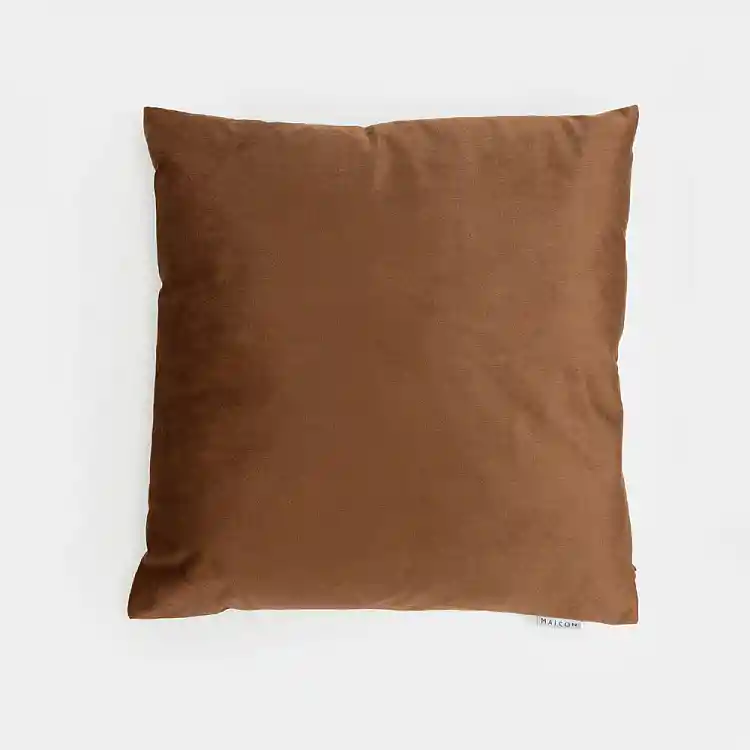 LIBERTA SERI ΔΙΑΚΟΣΜΗΤΙΚΟ ΜΑΞΙΛΑΡΙ 45x45cm ΒΕΛΟΥΔΟ ΚΑΦΕ