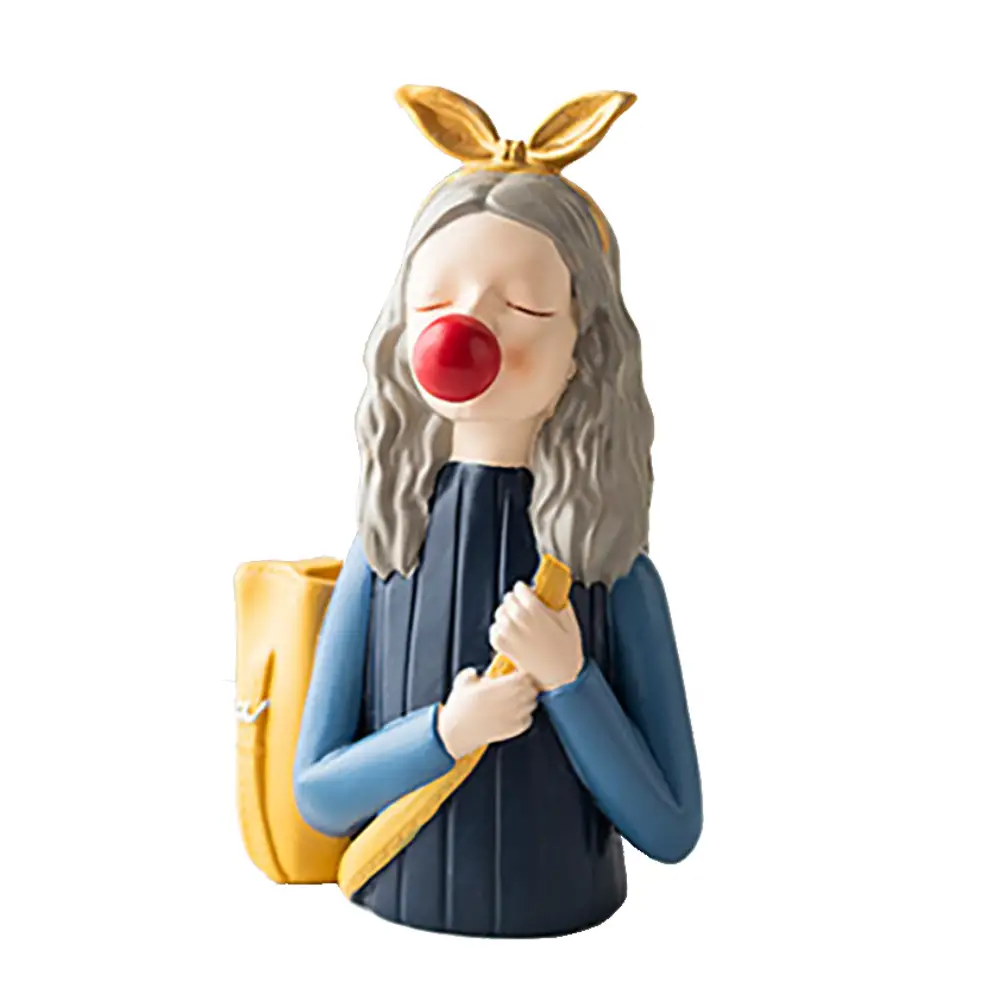 LIBERTA DAYGIRL ΔΙΑΚΟΣΜΗΤΙΚΗ ΦΙΓΟΥΡΑ 12x9x17cm POLYRESIN ΠΟΛΥΧΡΩΜΟ