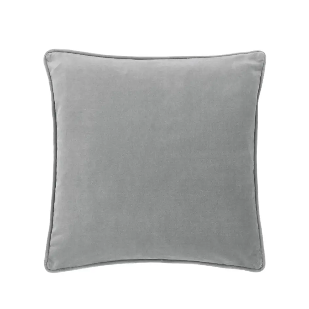 LIBERTA BROME ΔΙΑΚΟΣΜΗΤΙΚΟ ΜΑΞΙΛΑΡΙ 45x45cm ΒΕΛΟΥΔΟ ΓΚΡΙ