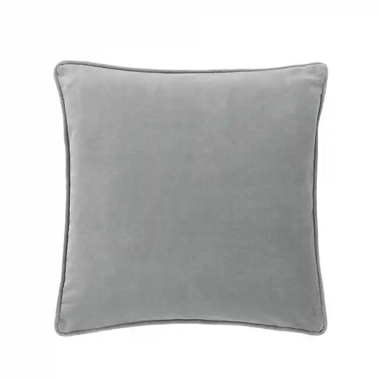 LIBERTA BROME ΔΙΑΚΟΣΜΗΤΙΚΟ ΜΑΞΙΛΑΡΙ 45x45cm ΒΕΛΟΥΔΟ ΓΚΡΙ