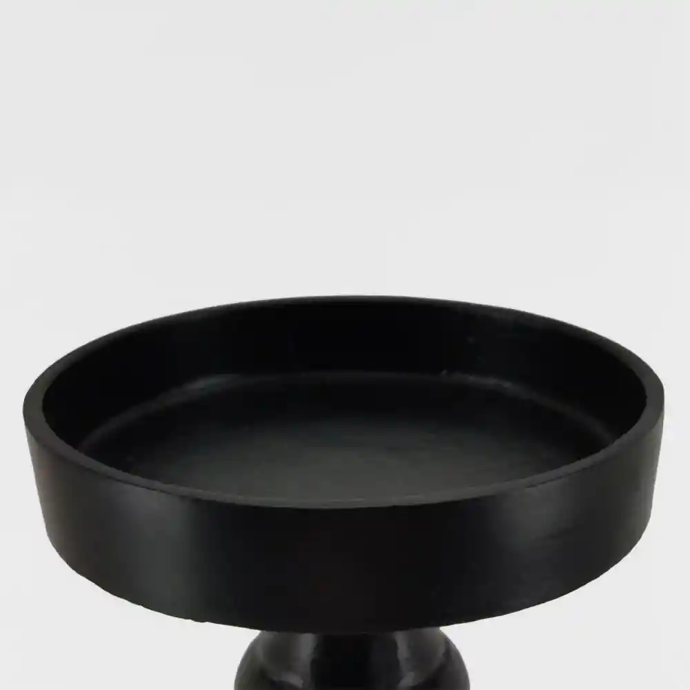 LIBERTA IONAS ΚΗΡΟΠΗΓΙΟ 15x15x55cm ΑΛΟΥΜΙΝΙΟ ΜΑΥΡΟ