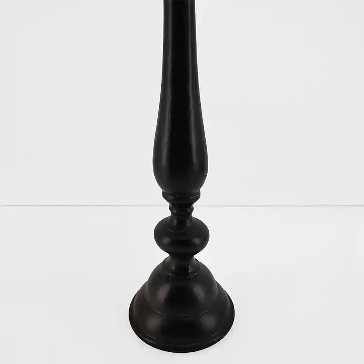 LIBERTA IONAS ΚΗΡΟΠΗΓΙΟ 15x15x55cm ΑΛΟΥΜΙΝΙΟ ΜΑΥΡΟ