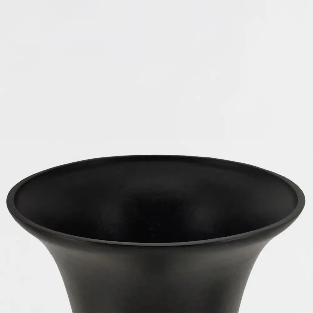 LIBERTA FLORES ΒΑΖΟ 20x20x71cm ΑΛΟΥΜΙΝΙΟ ΜΑΥΡΟ