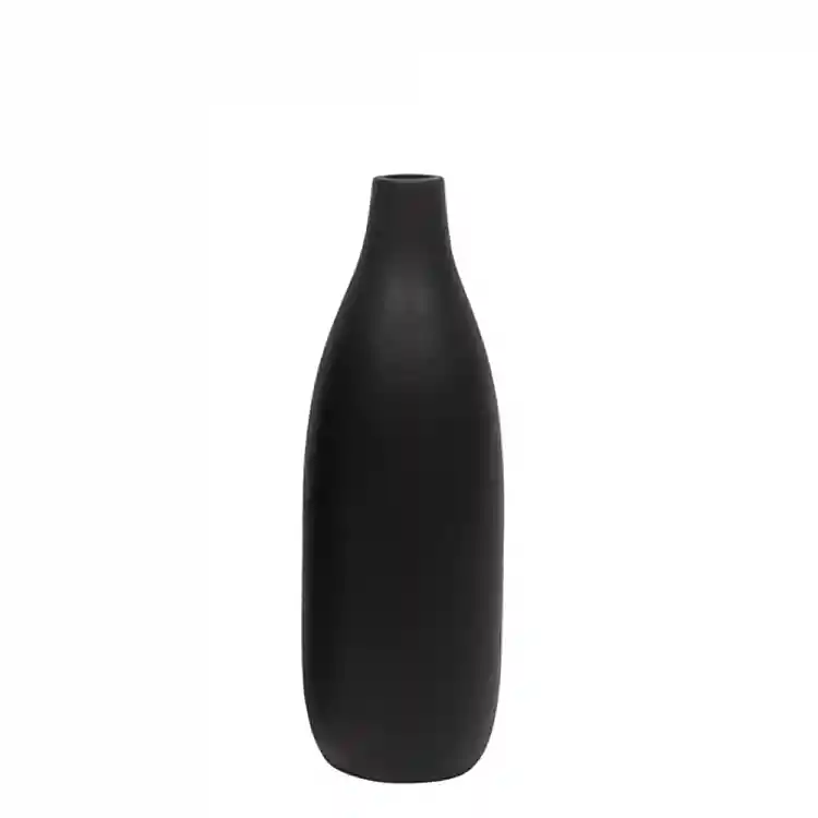 LIBERTA SOLET ΒΑΖΟ 10x10x36cm ΞΥΛΟ ΜΑΥΡΟ