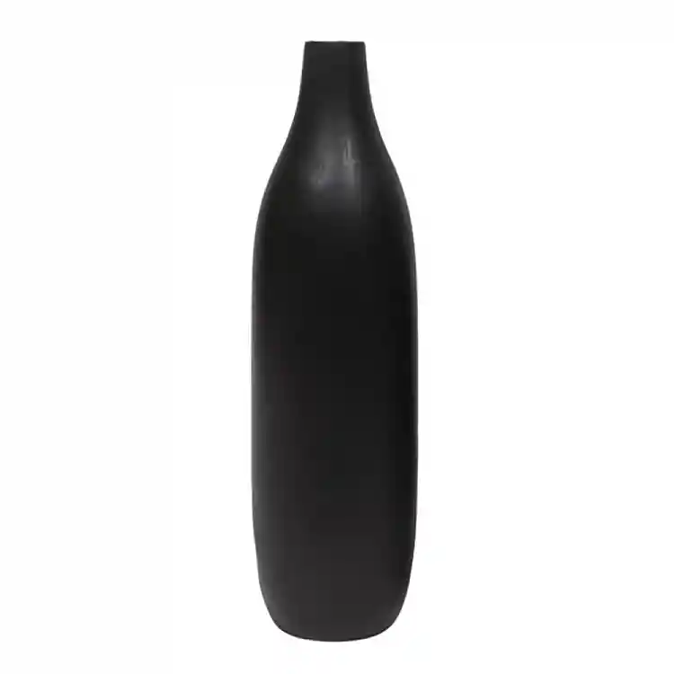 LIBERTA SOLET ΒΑΖΟ 10x10x40cm ΞΥΛΟ ΜΑΥΡΟ