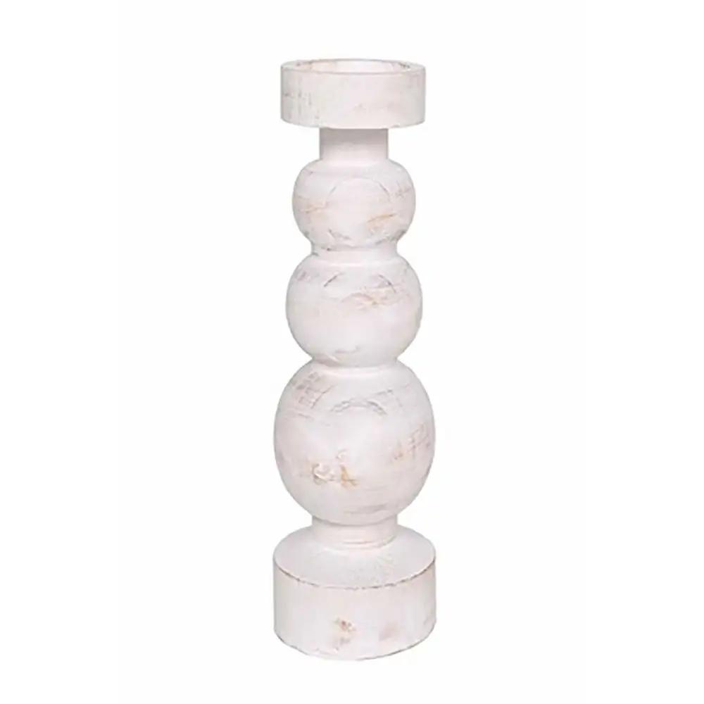 LIBERTA PIERRE ΚΗΡΟΠΗΓΙΟ 13x13x27cm ΞΥΛΟ ΛΕΥΚΟ ΦΥΣΙΚΟ