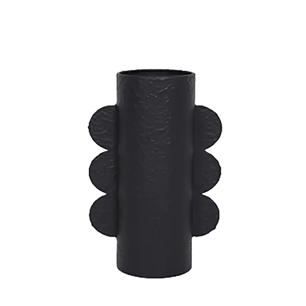 LIBERTA OREJA ΒΑΖΟ 17x10x31cm ΜΕΤΑΛΛΟ ΜΑΥΡΟ