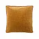 LIBERTA SUNDIAL A ΔΙΑΚΟΣΜΗΤΙΚΟ ΜΑΞΙΛΑΡΙ 50x50cm ΒΑΜΒΑΚΙ CARAMEL ΒΕΛΟΥΔΟ