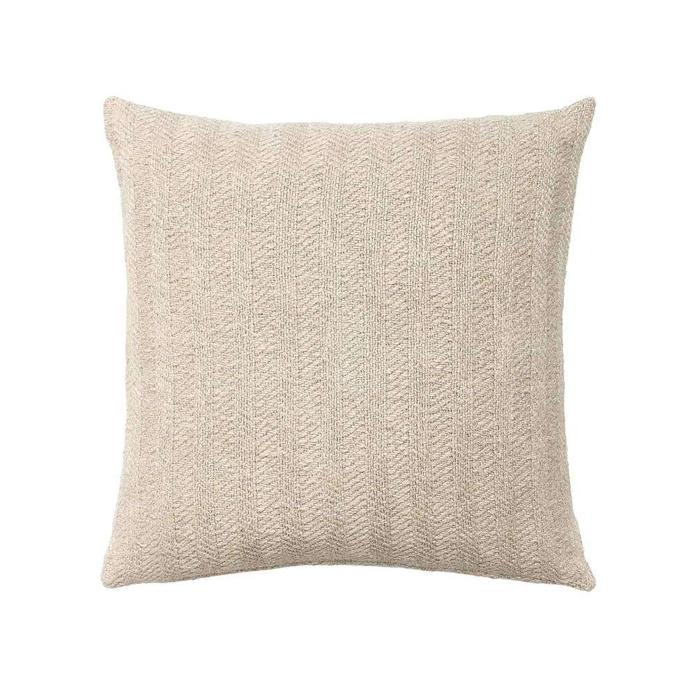 LIBERTA MORNINGTON A ΔΙΑΚΟΣΜΗΤΙΚΟ ΜΑΞΙΛΑΡΙ 50x50cm ΒΑΜΒΑΚΙ ΑΣΠΡΟ ΒΙΣΚΟΖΗ