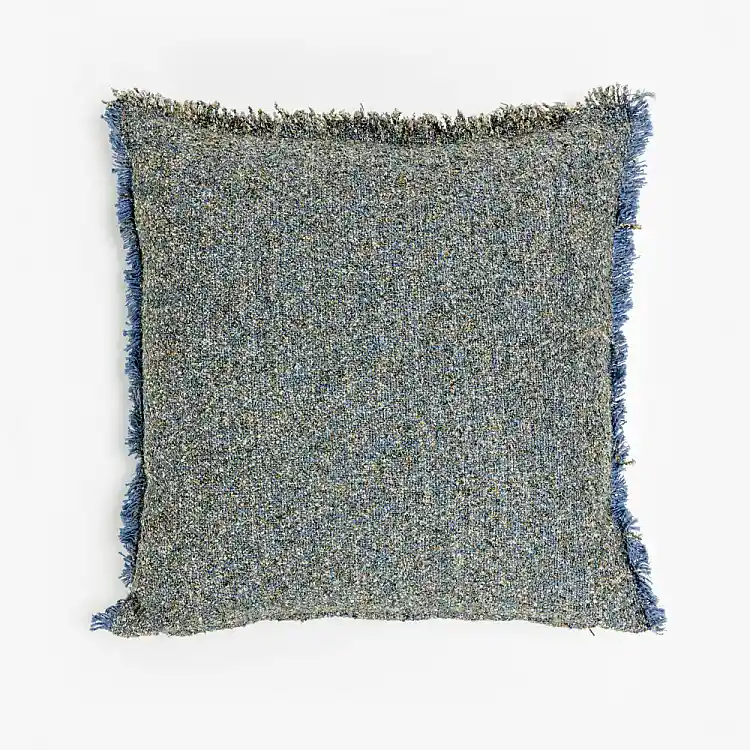 LIBERTA BLUING C ΔΙΑΚΟΣΜΗΤΙΚΟ ΜΑΞΙΛΑΡΙ 50x50cm ΒΑΜΒΑΚΙ ΜΠΛΕ ΒΙΣΚΟΖΗ