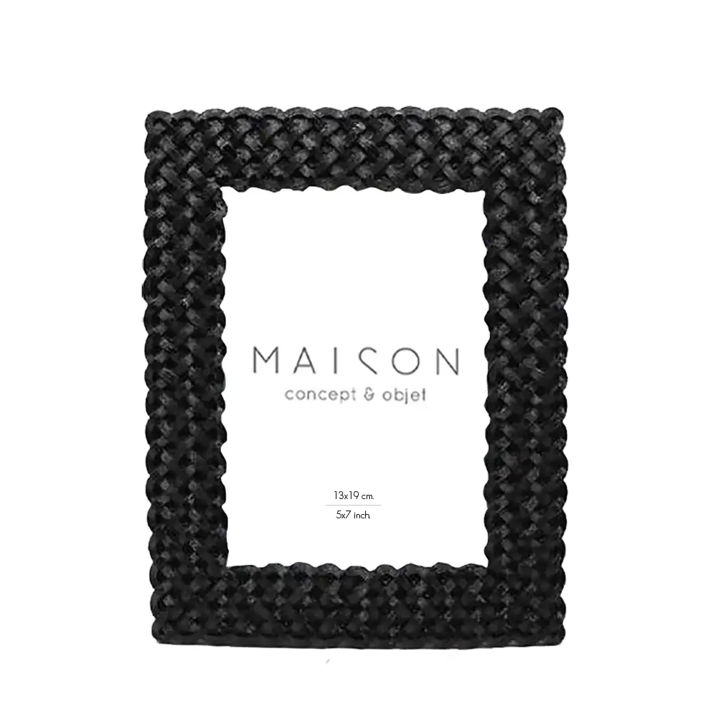 LIBERTA TRESSER ΚΟΡΝΙΖΑ 21x8.6x19.8cm POLYRESIN ΜΑΥΡΟ ΜΑΤ ΓΥΑΛΙ