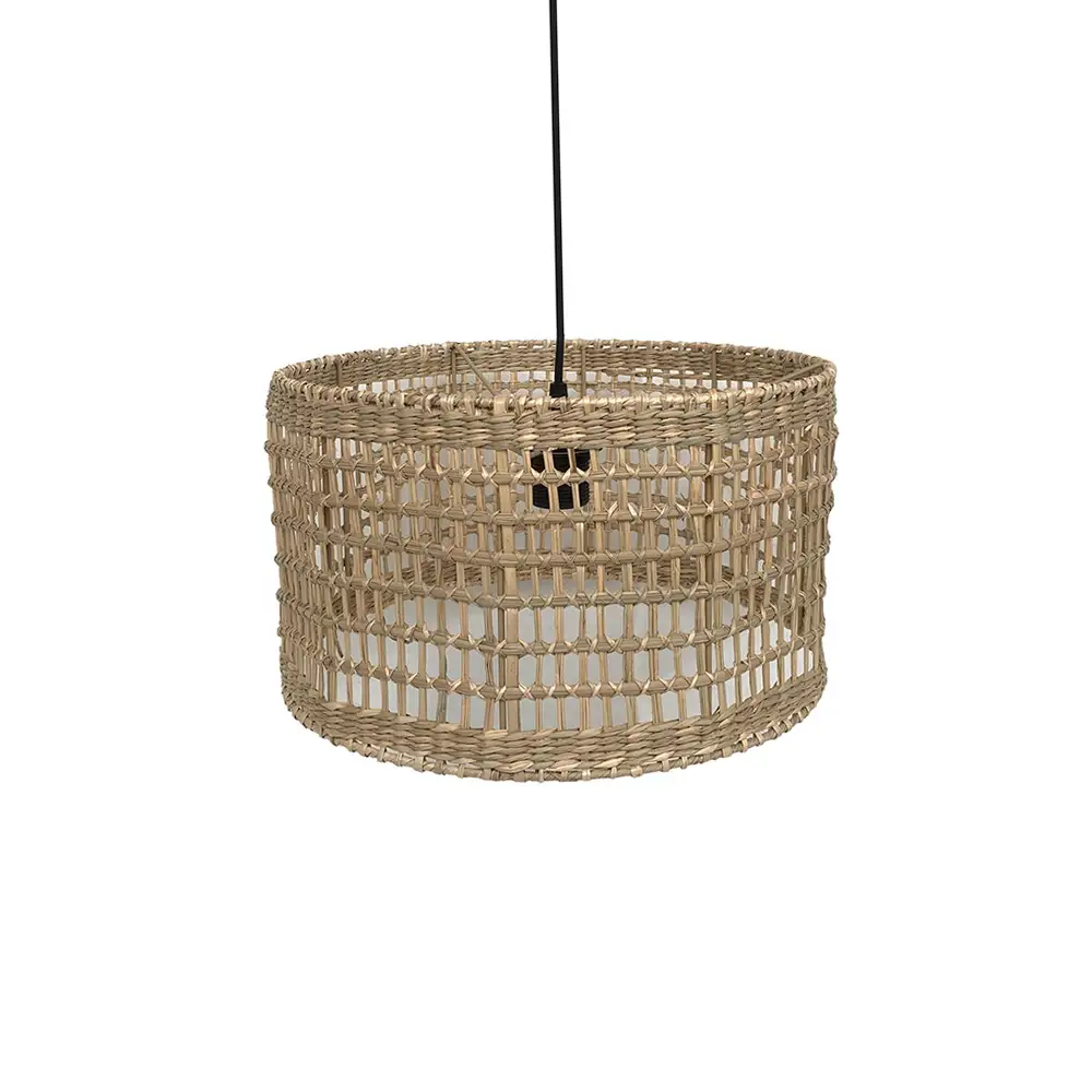 LIBERTA PAROS ΦΩΤΙΣΤΙΚΟ ΟΡΟΦΗΣ 35x35x20cm SEAGRASS ΦΥΣΙΚΟ