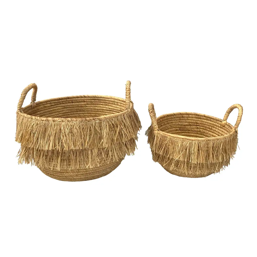 LIBERTA SYROS ΚΑΛΑΘΙ ΣΕΤ 2ΤΜΧ 36x36x32cm SEAGRASS ΦΥΣΙΚΟ