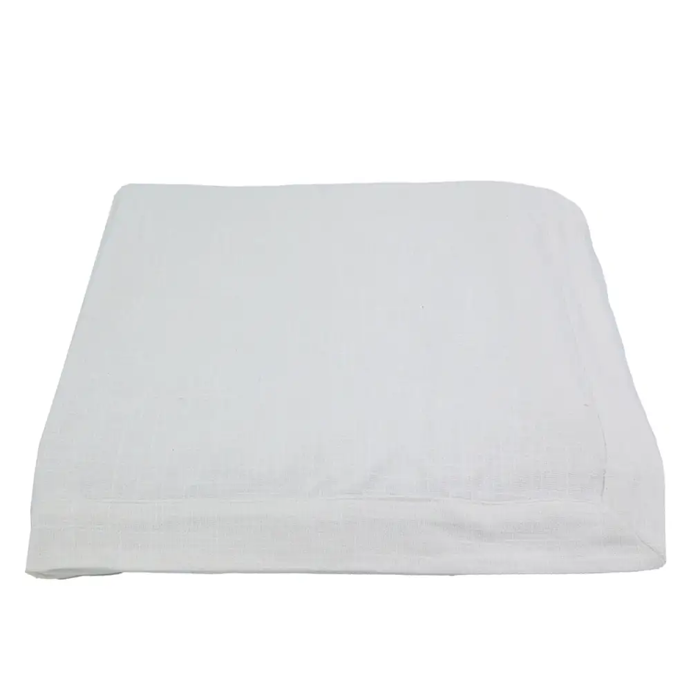 LIBERTA MANTEL BLANC A ΤΡΑΠΕΖΟΜΑΝΤΗΛΟ 220x140cm ΒΑΜΒΑΚΙ ΛΕΥΚΟ