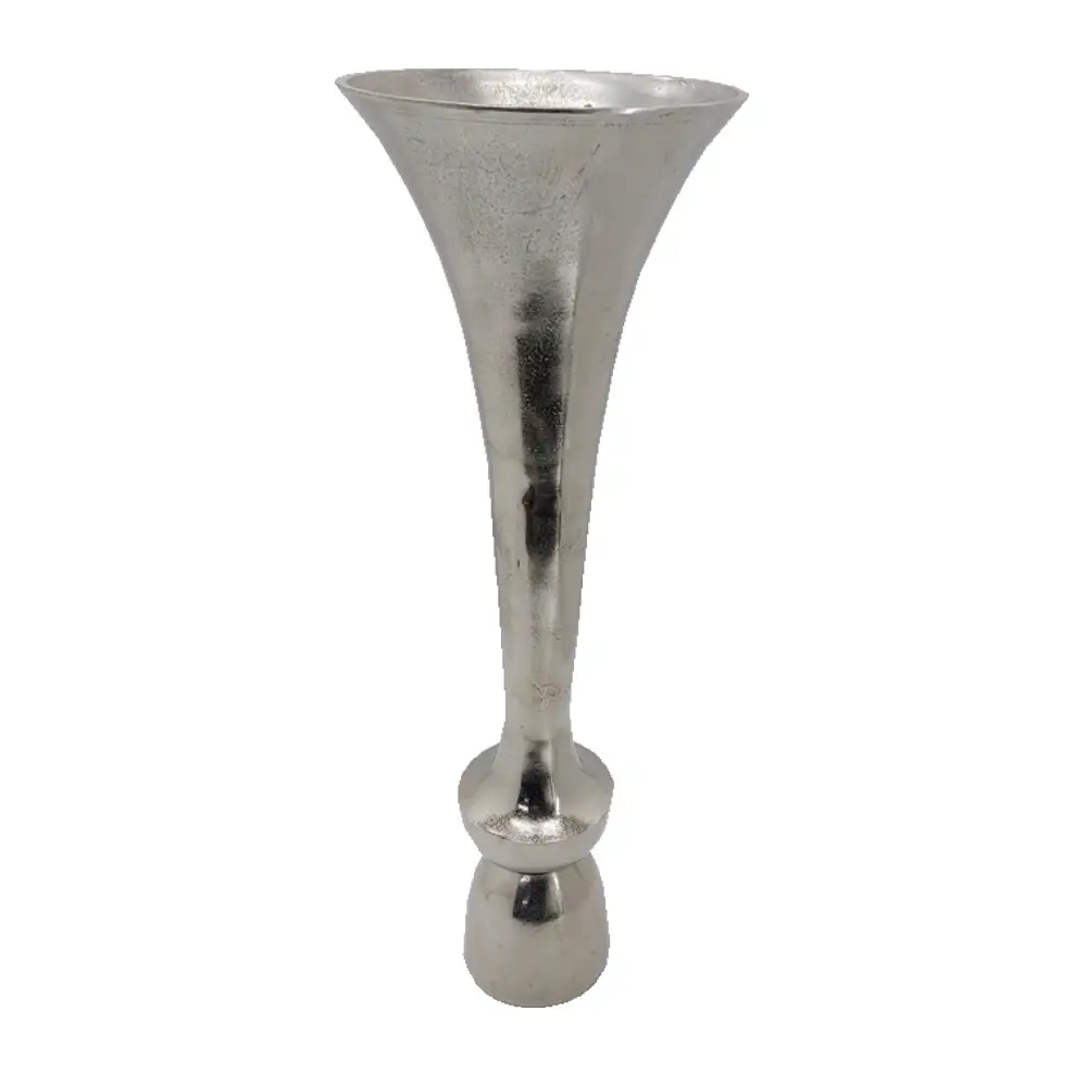 LIBERTA LUXOR ΒΑΖΟ 26x26x79cm ΑΛΟΥΜΙΝΙΟ SILVER NICKEL