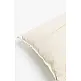 LIBERTA KRISHA ΔΙΑΚΟΣΜΗΤΙΚΟ ΜΑΞΙΛΑΡΙ MACRAME 30x50cm ΒΑΜΒΑΚΙ IVORY POLYESTER