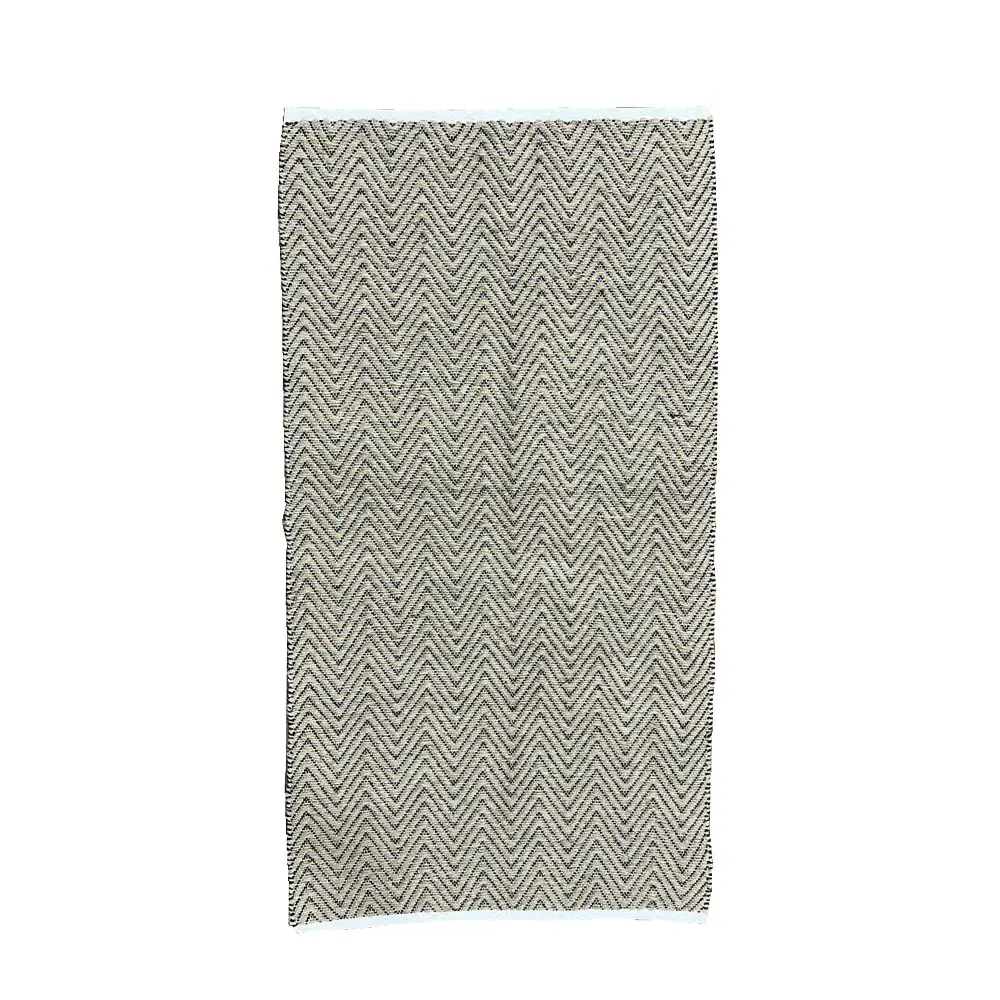 LIBERTA UMA ΧΑΛΙ ΔΙΑΔΡΟΜΟΥ 140x70cm ΓΙΟΥΤΑ ΜΠΕΖ ΜΑΥΡΟ ΒΑΜΒΑΚΙ