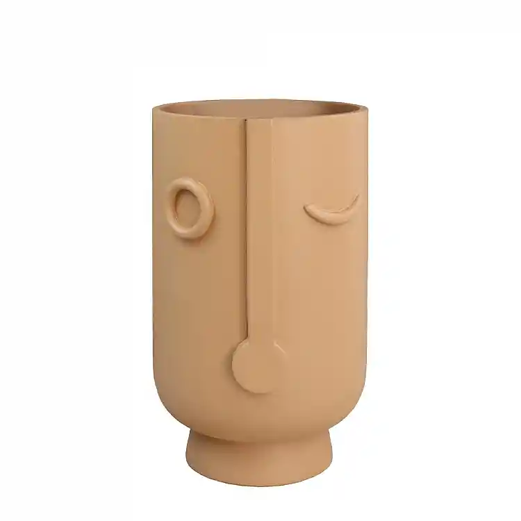 LIBERTA FIRA ΒΑΖΟ 16x15x25cm POLYRESIN TERRACOTTA