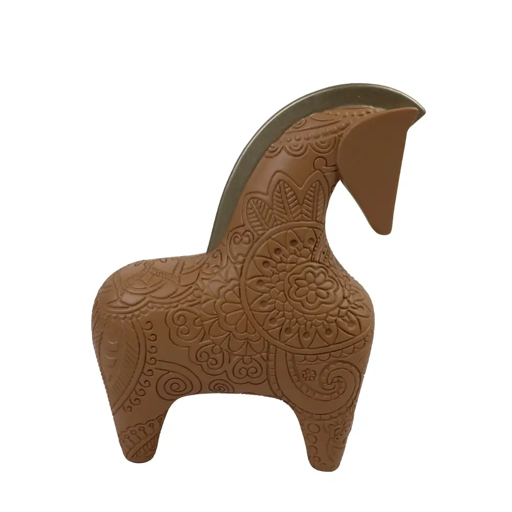 LIBERTA GRAZER ΔΙΑΚΟΣΜΗΤΙΚΟ ΑΛΟΓΟ 16x7x19cm POLYRESIN TERRACOTTA