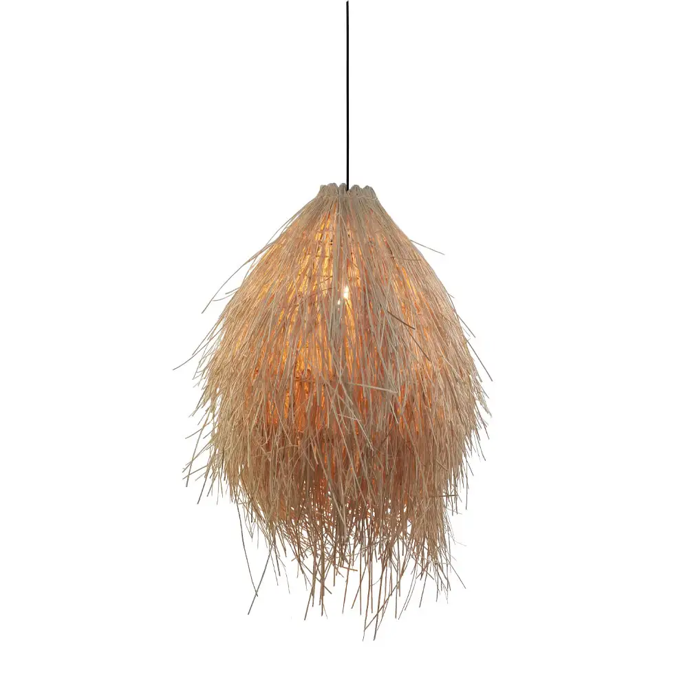 LIBERTA MANILA ΦΩΤΙΣΤΙΚΟ ΟΡΟΦΗΣ 51x51x70cm RATTAN ΦΥΣΙΚΟ