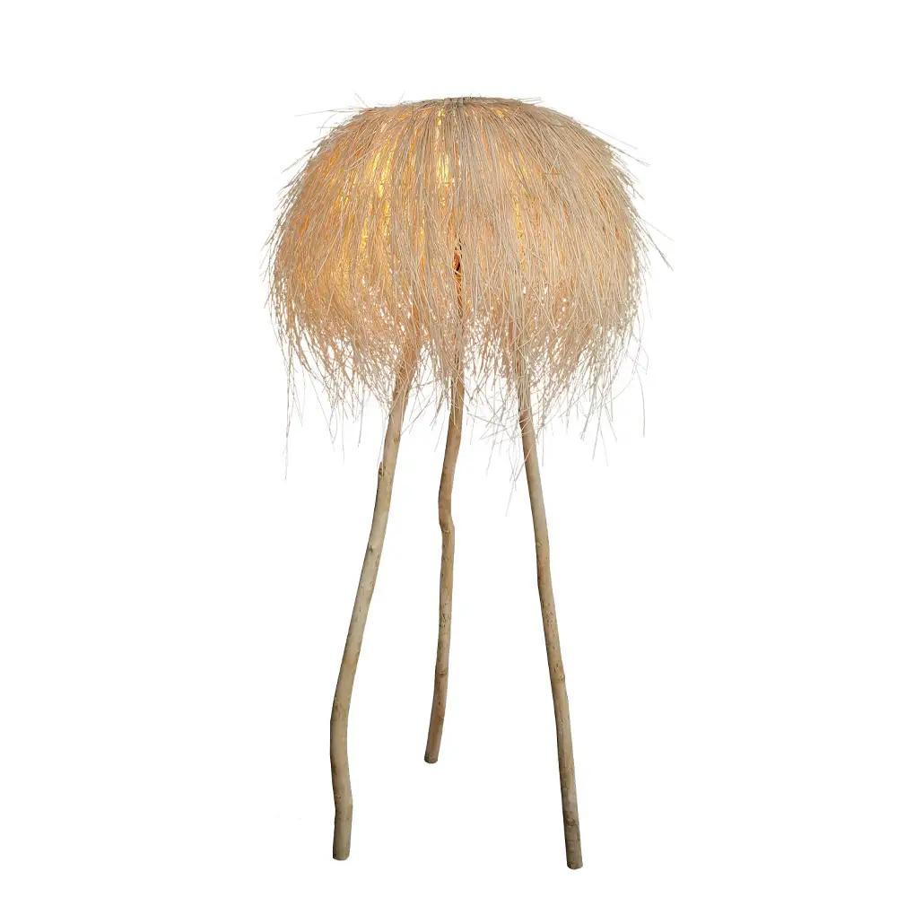 LIBERTA MANILA ΦΩΤΙΣΤΙΚΟ ΕΠΙΔΑΠΕΔΙΟ 70x70x135cm RATTAN ΦΥΣΙΚΟ ΞΥΛΟ