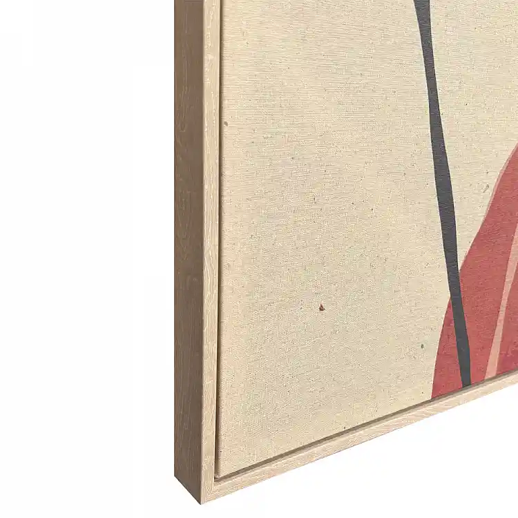 LIBERTA BELEZA SAGRADA ΠΙΝΑΚΑΣ ΔΙΑΚΟΣΜΗΣΗΣ ΜΕ ΚΟΡΝΙΖΑ 80x120x4cm ΚΑΜΒΑΣ ΠΟΛΥΧΡΩΜΟ ΞΥΛΟ ΦΥΣΙΚΟ