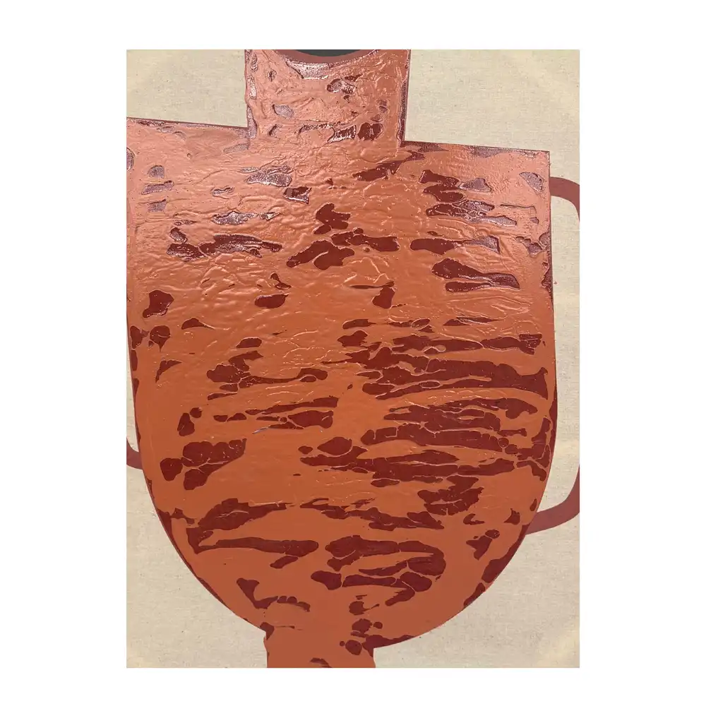 LIBERTA ART POTERIE ΠΙΝΑΚΑΣ ΔΙΑΚΟΣΜΗΣΗΣ 83x123x4cm ΚΑΜΒΑΣ ΠΟΛΥΧΡΩΜΟ ΞΥΛΟ ΦΥΣΙΚΟ