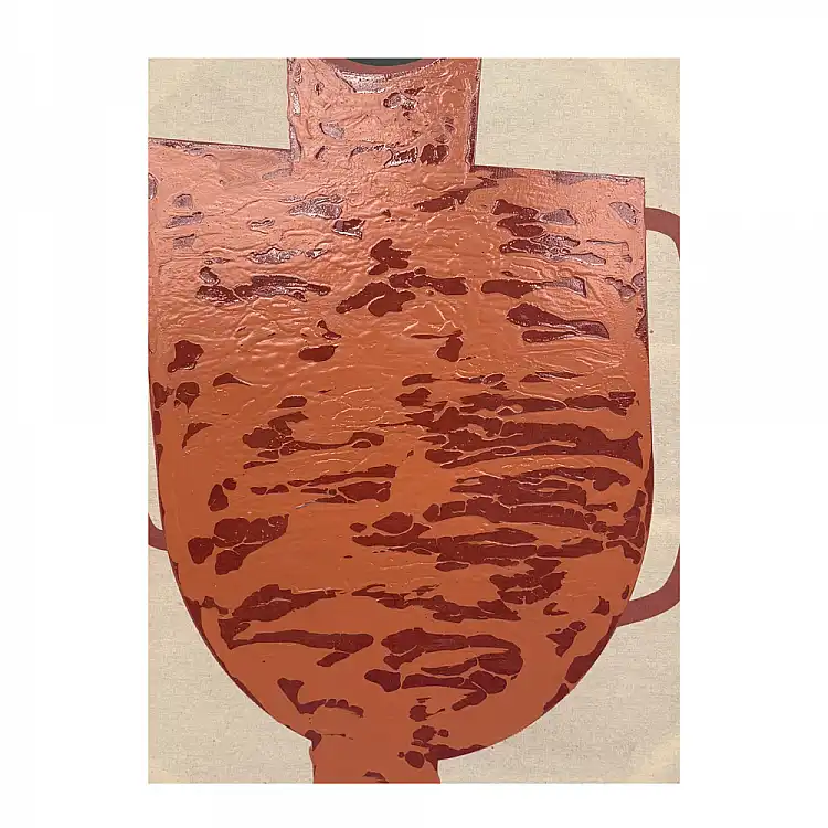 LIBERTA ART POTERIE ΠΙΝΑΚΑΣ ΔΙΑΚΟΣΜΗΣΗΣ 83x123x4cm ΚΑΜΒΑΣ ΠΟΛΥΧΡΩΜΟ ΞΥΛΟ ΦΥΣΙΚΟ
