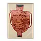 LIBERTA ART POTERIE ΠΙΝΑΚΑΣ ΔΙΑΚΟΣΜΗΣΗΣ 83x123x4cm ΚΑΜΒΑΣ ΠΟΛΥΧΡΩΜΟ ΞΥΛΟ ΦΥΣΙΚΟ