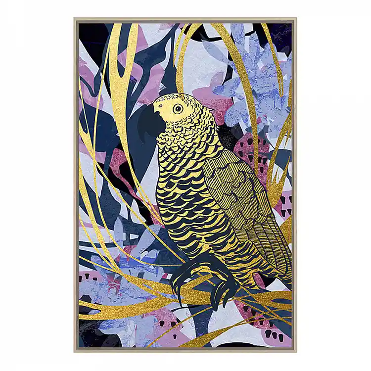 LIBERTA TROPICAL PARROT ΠΙΝΑΚΑΣ ΔΙΑΚΟΣΜΗΣΗΣ 83x123x4cm ΚΑΜΒΑΣ ΠΟΛΥΧΡΩΜΟ ΞΥΛΟ ΦΥΣΙΚΟ