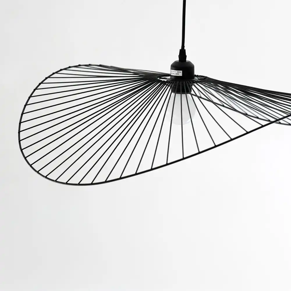 LIBERTA ANDALUCIA ΦΩΤΙΣΤΙΚΟ ΟΡΟΦΗΣ 61x58x14cm ΜΕΤΑΛΛΟ ΜΑΥΡΟ