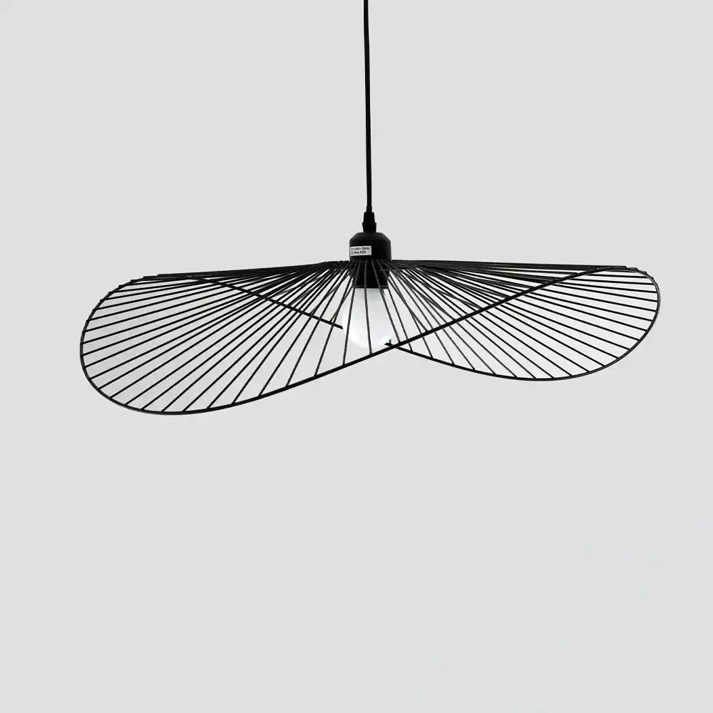 LIBERTA ANDALUCIA ΦΩΤΙΣΤΙΚΟ ΟΡΟΦΗΣ 61x58x14cm ΜΕΤΑΛΛΟ ΜΑΥΡΟ