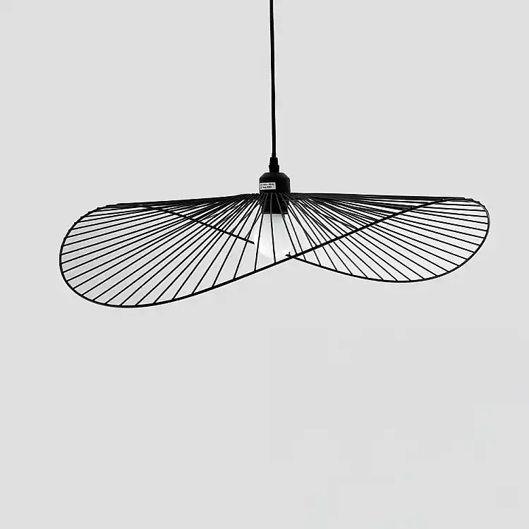 LIBERTA ANDALUCIA ΦΩΤΙΣΤΙΚΟ ΟΡΟΦΗΣ 61x58x14cm ΜΕΤΑΛΛΟ ΜΑΥΡΟ