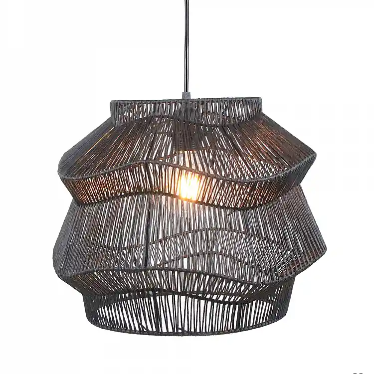 LIBERTA ZANZIBAR B ΦΩΤΙΣΤΙΚΟ ΟΡΟΦΗΣ 36x36x30cm ΜΕΤΑΛΛΟ ΜΑΥΡΟ ΣΧΟΙΝΙ