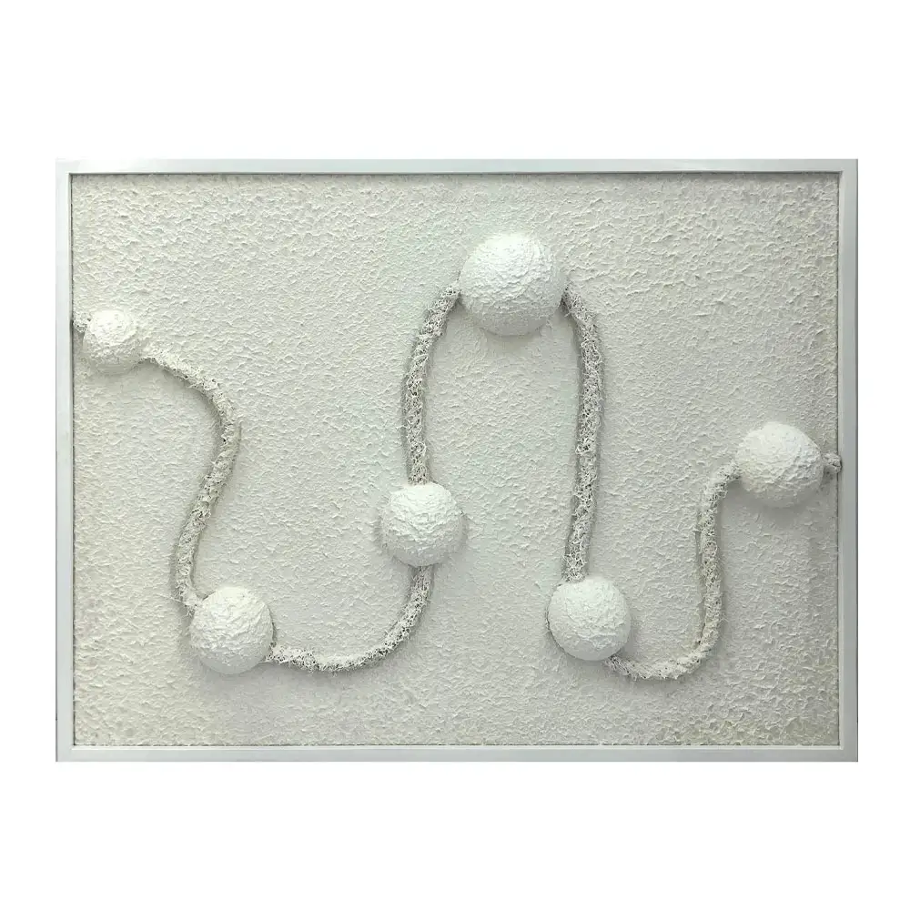 LIBERTA WHITE CLOUDS ΠΙΝΑΚΑΣ ΔΙΑΚΟΣΜΗΣΗΣ 80x60x7cm ΞΥΛΟ ΛΕΥΚΟ ΛΕΥΚΟ