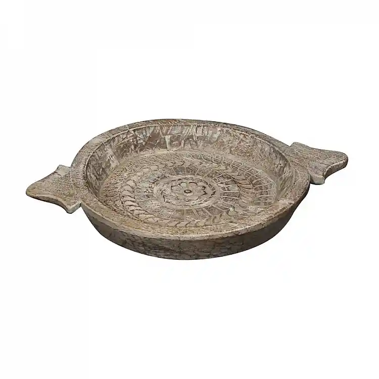 LIBERTA PARAT ΔΙΣΚΟΣ ΔΙΑΚΟΣΜΗΣΗΣ 55x44x8cm ΞΥΛΟ ΚΑΦΕ