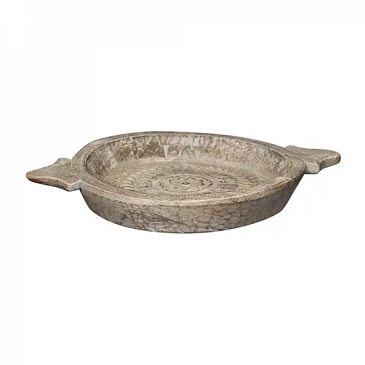 LIBERTA PARAT ΔΙΣΚΟΣ ΔΙΑΚΟΣΜΗΣΗΣ 55x44x8cm ΞΥΛΟ ΚΑΦΕ