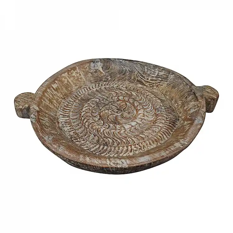 LIBERTA PARAT ΔΙΣΚΟΣ ΔΙΑΚΟΣΜΗΣΗΣ 55x44x8cm ΞΥΛΟ ΚΑΦΕ
